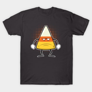 angry candy corn T-Shirt